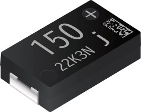 SP Cap JX Series 6.3V 120uF 125°C 3000h