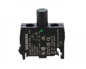 Oprawka blok LED zielony 24V AC-DC montaż w obudowie przył śrubowe SIRIUS ACT 3SU1401-2BB40-1AA0