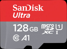 SDSQUNR-128G-GN6MN microSDXC memory card 128 GB, SanDisk Ultra