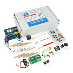 FORBOT - podstawy elektroniki - zestaw elementów + kurs ON-LINE