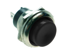 Przycisk PBS-26Bb zwierny czarny 250V 2A