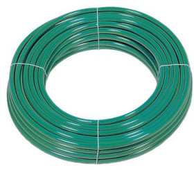 Insulating tube, inside Ø 2 mm, L 50 m, green, PVC, -20 to 90 °C, 08010303003