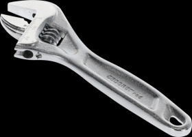 R03100006 Adjustable wrench open end 6"