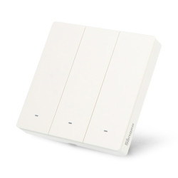 Sonoff M5-3C-86W - inteligentny włącznik ścienny WiFi/Matter - 3-kanałowy - biały