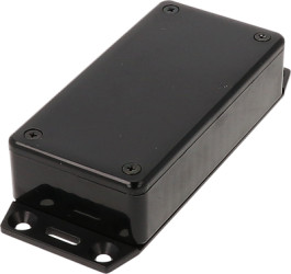 ABS enclosure, (L x W x H) 100 x 50 x 25 mm, black (RAL 9005), IP54, 1591AF2BK