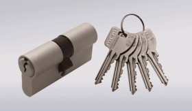 Wkładka drzwiowa 40/55 klasa B E6 EKONOMICZNA satyna