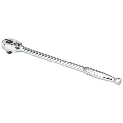 Sealey AK662L Ratchet Wrench Long Pattern 375mm 1/2&quot;sq Drive Pear Head Flip Rev