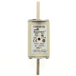 Wkładka bezpiecznikowa DIN1 125A aR 690V 170M3813D
