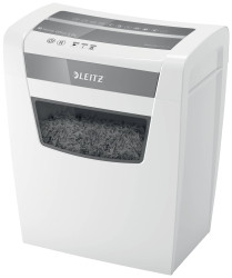 Leitz IQ Home Office S P4 EU Niszczarka 8 ark. Cięcie na drobne elem. 4 x 28 mm P-4 15 l Niszczy także spinacze do papie