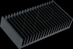 SK 81/50/SA Heat sink, 50 mm, aluminum, 3 K/W.