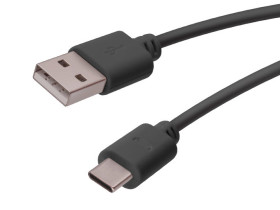 Kabel USB Typ-C 1m czarny