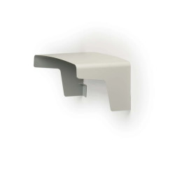 Daszek do opraw biały stalowy AVL30