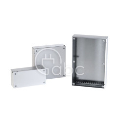 Skrzynka zaciskowa, 200x200x80 mm, stalowa malowana proszkowo, SDV2208