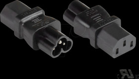 PA-0630S Power adapter, C13, C14, black