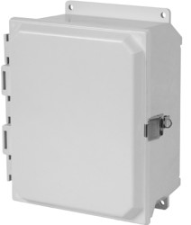 Wall enclosure, (H x W x D) 306 x 261 x 156 mm, IP66, polyester, PJU12106L