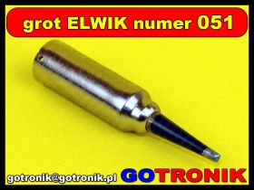 Grot ELWIK GD-2 numer 51 płaski 1,6mm
