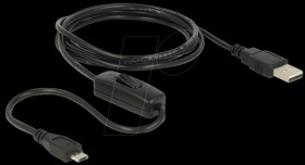 84803 USB 2.0 Type-A male &gt; Micro-B male with switch
