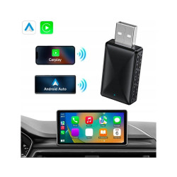Adapter Apple Carplay / Android Auto z przewodowego na bezprzewodowy