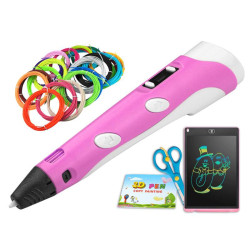 Magiczny długopis Drukarka 3D Pen, Różowy