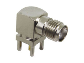 Złącze koncentryczne Montaż na płytce drukowanej Żeński typ złącza Złącze SMA 12.4GHz Przepust typ kabla Koncentryczny