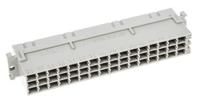 Złącze DIN 41612 48 -pinowe 3 -rzędowe raster: 3.81 mm, 5.08 mm Żeński 09062483201