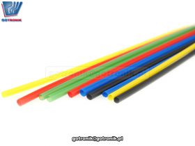 Rurki termokurczliwe z klejem 4/1 - 1m kolorowe