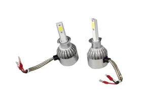 Zestaw LED H1 COB 72W 6500K 8000lm radiator