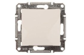 Sedna Przycisk jednobiegunowy 1Z kremowy SDN0700123