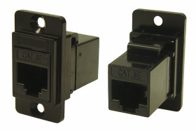 Złącze RJ45 Gniazdo Złącze RJ45 Montaż na panelu Cat5e RS PRO 8-żyłowe