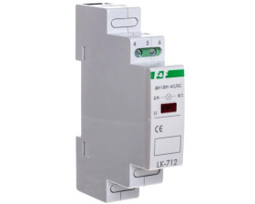 Lampka modułowa 1-fazowa czerwona 30-130V AC/DC LK-712R-30-130V