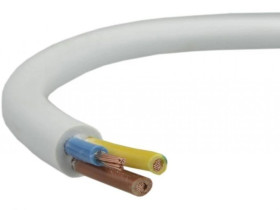 Przewód prądowy H03VV-F / OMY 300V 3x1,5 biały linka Elektrokabel 500m