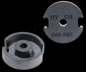 Ferroxcube shell cores, 18 x 11 mm