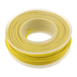 Przewód silikonowy 22 AWG, żółty, linka miedź cynowana 4m