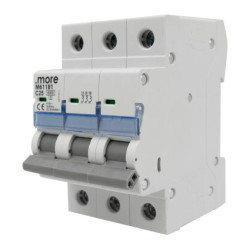 WYŁĄCZNIK NADPRĄDOWY 6kA 3P C25A