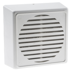 Syrena alarmowa Biały, 92dB, 112 x 112 x 50mm RS PRO