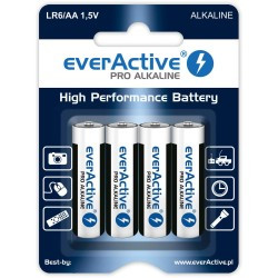 Bateria LR6 (AA) everActive Pro Alcaline (blister 4 szt.)