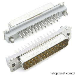 717TSBH25POL2RM5 D-SUB Connector to Wire DB25 TO-PCB SIEMENS
