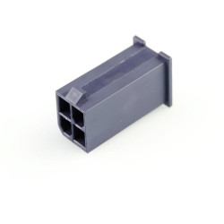 Molex 469930411 Mini-fit Jr. Plug Housing 4 Pin 4.2 Mm Spacing Black