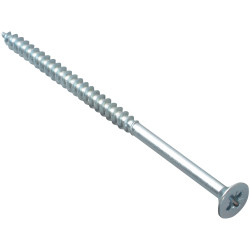 ForgeFix MPS590ZP Multi-Purpose Pozi Compatible Screw CSK ST ZP 5 x 90mm Box 100