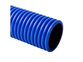 Rura giętka KOPOFLEX 110mm, niebieska, karbowana, 50m, dwupłaszczowa KF 09110_CA KOPOS