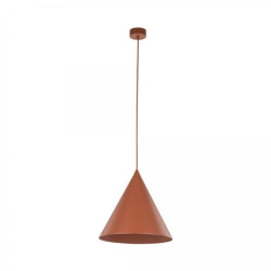 Lampa wisząca z kloszem w ceglanym kolorze CONO E27 Brick 10065 TK Lighting