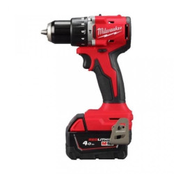 Wiertarko-wkrętarka udarowa kompaktowa 60,5Nm 18V w walizce, 2 i 4Ah + ładowarka M18 BLPDRC-422C, 4933492825