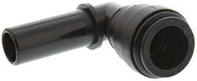 Plastikowa złączka rurowa, typ mocowania: Kolanko trzpienia