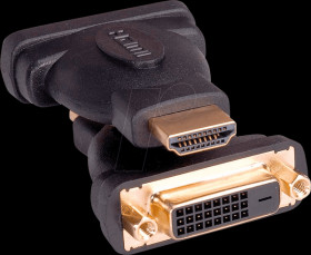 12.03.3115 HDMI adapter, HDMI plug to DVI socket