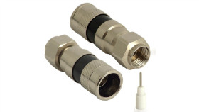 Wtyk Antenowy F Kompresyjny Platinum Na Przewód Triset-11 Rg-11