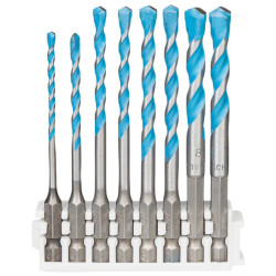 Bosch DIY 2608577141 EXPERT HEX-9 MultiConst DrillBit Set 8Pc