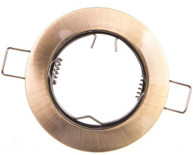 Sufitowa oprawa punktowa PORTO, IP20, okrągła, patyna, TYP 5514