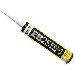 Everbuild EB25CL EB25 Hybrid Sealant Adhesive Clear 300ml