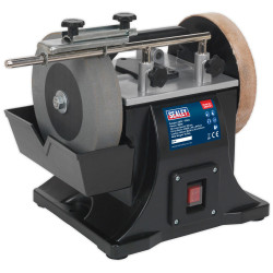 Sealey SMS2101 Sharpener &#xD8;200mm with Honing Wheel