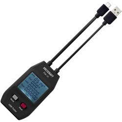 VOLTCRAFT VC-11909305 PM-41 Tester Multimeter USB-C USB A Portable Design
